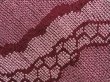 Photo4: 4806T01z460 Vintage Japanese Kimono Silk SHIBORI HAORI  Dark grape (4)