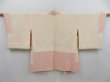 Photo6: 4806T02z510 Vintage Japanese Kimono Silk SHIBORI HAORI Flower Pink (6)