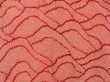 Photo3: 4809T04z510 Vintage Japanese Kimono Silk SHIBORI HAORI Wave Dark salmon (3)