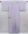 Photo5: 4809T11z910  Japanese Kimono Silk TSUKESAGE Temple Light lavender (5)