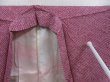 Photo7: 4810T03z470 Vintage Japanese Kimono Silk SHIBORI HAORI  Dull purple (7)