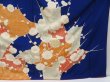 Photo4: 4810T12z1240 Vintage Japanese Kimono Silk FURISODE Plum blossom (4)