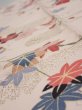 Photo4: 2B10z30  Japanese Kimono Silk  FABRIC Plum blossom Light pink 37.8x7.1 (4)