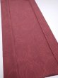 Photo2: 1V03z90  Japanese Kimono Silk  FABRIC Tidal wave Brown 60.6x14.6 (2)