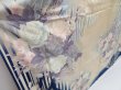 Photo3: 4811T03z1080 Vintage Japanese Kimono Silk FURISODE Rose Off-white (3)