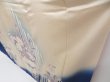 Photo4: 4811T03z1080 Vintage Japanese Kimono Silk FURISODE Rose Off-white (4)