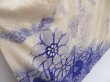 Photo3: 4811T04z1260 Vintage Japanese Kimono Silk SHIBORI FURISODE Flowers (3)