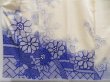 Photo5: 4811T04z1260 Vintage Japanese Kimono Silk SHIBORI FURISODE Flowers (5)