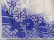 Photo6: 4811T04z1260 Vintage Japanese Kimono Silk SHIBORI FURISODE Flowers (6)