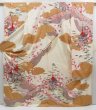 Photo1: 4811T06z1180  Japanese Kimono Silk FURISODE Gion matsuri Sand beige (1)