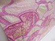 Photo3: 4811T09z1120  Japanese Kimono Silk SHIBORI FURISODE Jigami Purple-Pink (3)