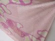 Photo4: 4811T09z1120  Japanese Kimono Silk SHIBORI FURISODE Jigami Purple-Pink (4)