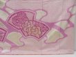 Photo7: 4811T09z1120  Japanese Kimono Silk SHIBORI FURISODE Jigami Purple-Pink (7)