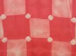 Photo4: 4812T10z600 Vintage Japanese Kimono Silk HAORI  Coral pink (4)