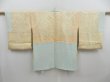 Photo7: 4812T13z610 Vintage Japanese Kimono Silk HAORI Chrysanthemum Celadon (7)