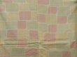 Photo5: 4816T05z830 Vintage Japanese Kimono Silk TSUMUGI  Light cream (5)