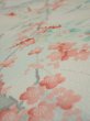 Photo4: 2R04z80  Japanese Kimono Silk  FABRIC Plum tree Off-white 63.0x14.6 (4)