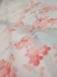 Photo4: 2R10z30  Japanese Kimono Silk  FABRIC Plum tree Off-white 39.4x7.3 (4)