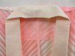 Photo5: 4817T02z520 Vintage Japanese Kimono Silk JUBAN  Coral pink (5)