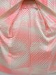 Photo8: 4817T02z520 Vintage Japanese Kimono Silk JUBAN  Coral pink (8)