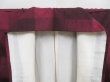 Photo7: 4817T05z840 Vintage Japanese Kimono Silk TSUMUGI  Wine red (7)