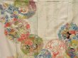 Photo8: 4817T08z810 Vintage Japanese Kimono Silk TSUKESAGE Flowers Sand beige (8)