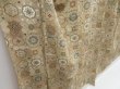 Photo3: 4817T13z920 Vintage Japanese Kimono Silk KOMON  Sand beige (3)