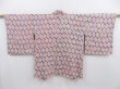 Photo1: 4820T14z420 Vintage Japanese Kimono Silk SHIBORI HAORI Kikko Light purple (1)