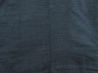 Photo3: 4824T03z860 Vintage Japanese Kimono Silk Men's   Navy-Gray (3)