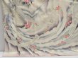 Photo6: 4824T07z980 Vintage Japanese Kimono Silk FURISODE Phoenix Off-white (6)