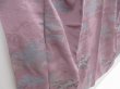 Photo3: 4824T11z740 Vintage Japanese Kimono Silk KOMON Wave Light purple (3)