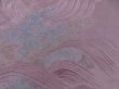 Photo6: 4824T11z740 Vintage Japanese Kimono Silk KOMON Wave Light purple (6)