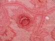 Photo4: 4917T05z520 Vintage Japanese Kimono Silk SHIBORI HAORI Flower Pink (4)