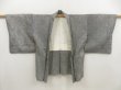 Photo5: 4922T01z590 Vintage Japanese Kimono Silk SHIBORI HAORI  Black (5)