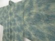 Photo2: 4922T11z480 Vintage Japanese Kimono Silk HAORI House Dull cyan (2)