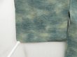 Photo6: 4922T11z480 Vintage Japanese Kimono Silk HAORI House Dull cyan (6)