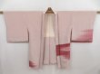 Photo4: 4923T03z550 Vintage Japanese Kimono Silk HAORI  Ash rose (4)