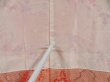 Photo8: 4928T03z530  Japanese Kimono Silk SHIBORI HAORI Flower Salmon pink (8)