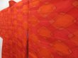 Photo2: 4928T05z520 Vintage Japanese Kimono Silk HAORI  Orange-Brown (2)