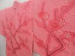 Photo2: 4929T14z450 Vintage Japanese Kimono Silk SHIBORI HAORI Plum tree Pink (2)