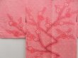 Photo3: 4929T14z450 Vintage Japanese Kimono Silk SHIBORI HAORI Plum tree Pink (3)