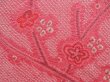 Photo4: 4929T14z450 Vintage Japanese Kimono Silk SHIBORI HAORI Plum tree Pink (4)