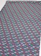 Photo3: 2Z01z70  Japanese Kimono Silk  FABRIC Plum blossom Navy 48.0x14.2 (3)