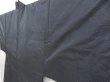 Photo3: 4931T10z510 Vintage Japanese Kimono Silk Men's HAORI Hut Navy-Gray (3)