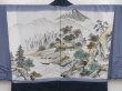 Photo2: 4931T14z600 Vintage Japanese Kimono Silk Men's HAORI House Navy (2)