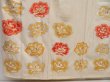 Photo6: 5001T08z1000 Vintage Japanese Kimono Silk FURISODE Flower Off-white (6)