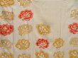 Photo8: 5001T08z1000 Vintage Japanese Kimono Silk FURISODE Flower Off-white (8)