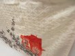 Photo4: 5001T10z1100 Vintage Japanese Kimono Silk FURISODE Royal cart Off-white (4)