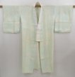 Photo6: 5003T01z510  Japanese Kimono Silk JUBAN Sakura Soft green (6)