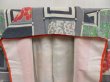 Photo7: 5003T02z970 Vintage Japanese Kimono Silk KOMON Camellia Dark gray (7)